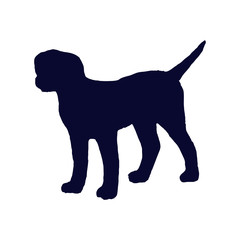 dog silhouette 