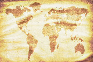 world map watermark