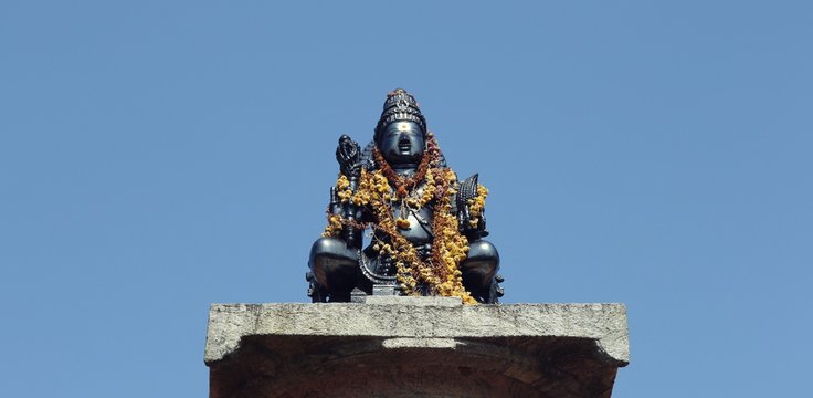 Shravanabelagola - Karnataka, Indien.