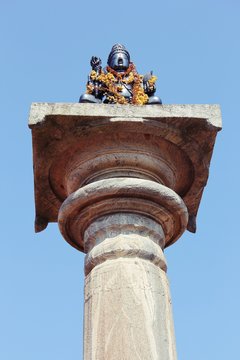 Shravanabelagola - Karnataka, Indien.