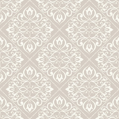 seamless damask pattern