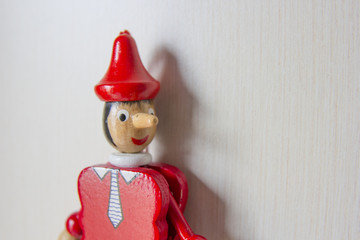Pinocchio, portrait