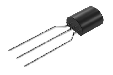 3d rendering of transistor part