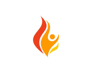 People Fire Logo