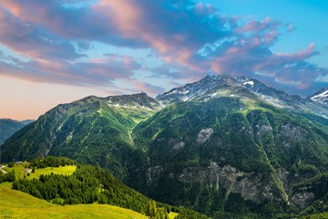Obraz premium Grossglockner High Alpine Road. Austria, Alps,