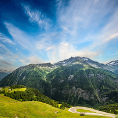 Grossglockner High Alpine Road. Austria, Alps,