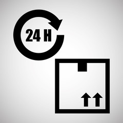 Logistic design. Shipping and Delivery conception 