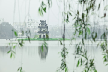 Naklejka premium Hanoi - Vietnam capital