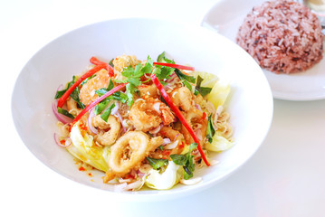 Spicy Seafood Salad