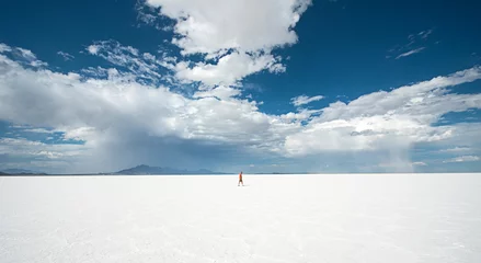  Bonneville Salt Flat, Utah © forcdan