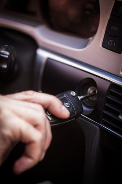Car ignition key