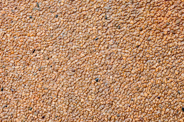 Cement with small gravel texture