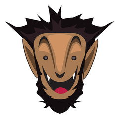 Halloween characters and buttons