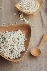 cooked millet grains