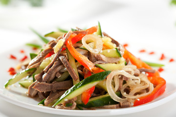 Salad with Beef