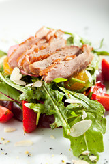 Duck Salad with Fruit