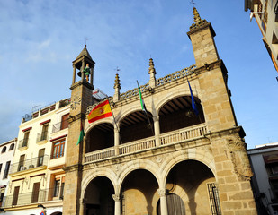 Fototapeta na wymiar Ayuntamiento de Plasencia, provincia de Cáceres, España
