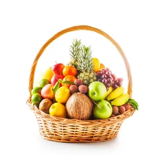 Cercles muraux Fruits Fruit basket