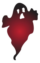 Halloween ghosts for design isolated on background