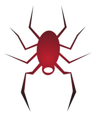 Obraz premium illustration of black spider