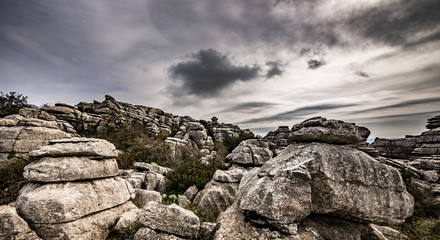 El Torcal Antequero in Andalusia, Spain