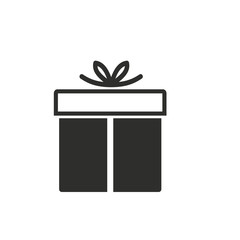 Gift Box - vector icon.