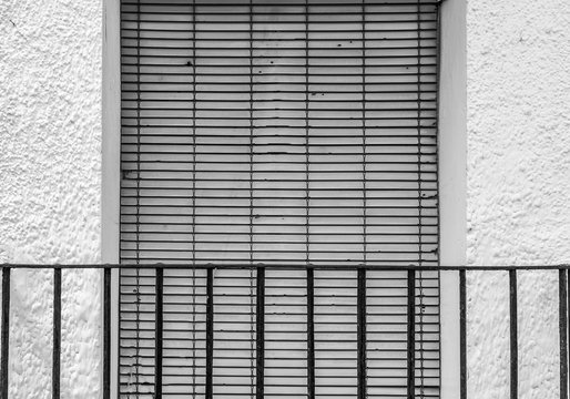 Closed shutters