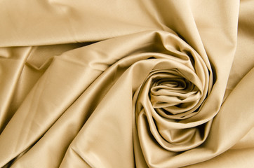 Fabric gold color