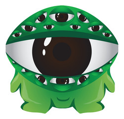 Halloween spooky clipart vector