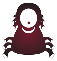 Halloween spooky clipart vector