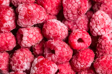 fresh summer berries, healthy food on table