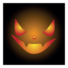 Halloween spooky clipart vector