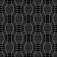 Vector hipster abstract geometry pattern 3d, black and white seamless geometric background, subtle pillow and bad sheet print, creative art deco, simple texture, modern fashion design