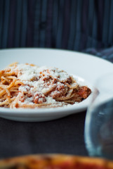 Closeup Italian Pasta