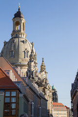 Fototapeta na wymiar Frauenkirche in dresden
