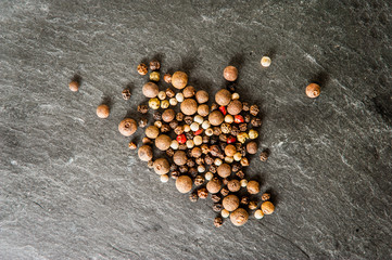 Bunch of pepper corns.