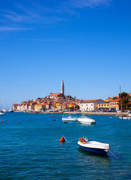 Rovinj Little City In Istria, Croatia