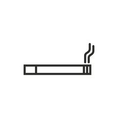Smoke - vector icon.