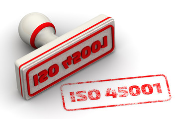 ISO 45001. Seal and imprint