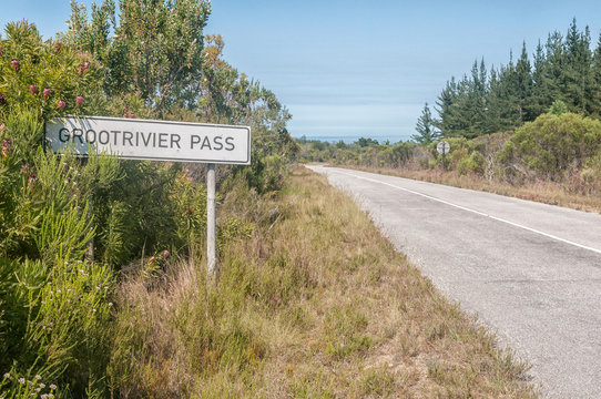 Start of Grootrivier Pass