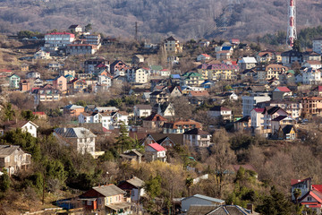 Fototapeta premium Cityscape Sochi. Russia