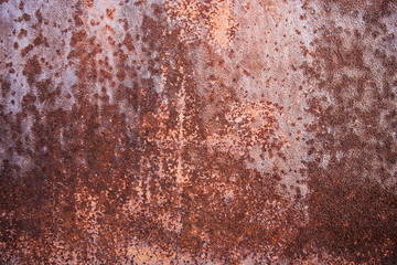 Rusty metal surface