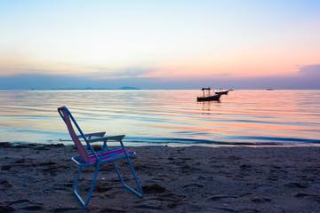 Chair on the beach