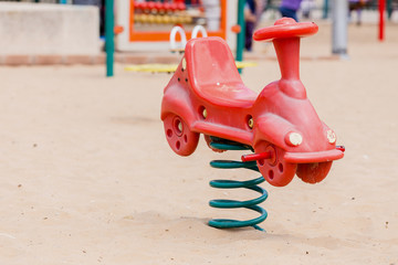 children's slides and playgrounds