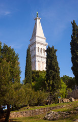  Saint Euphemia's basilica in Rovinj, Croatia