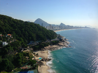 View of Rio de Janeiro from LeBlon