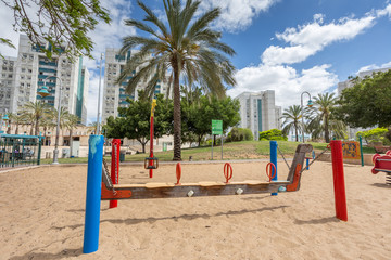 children's slides and playgrounds