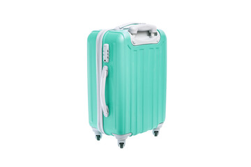 travel bag isolated on white