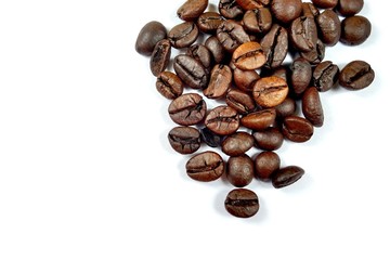coffee beans isolated