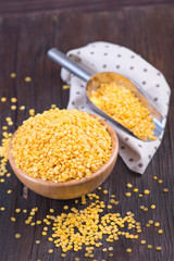 yellow lentil